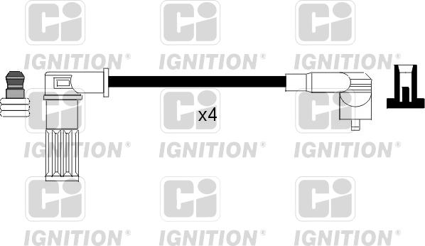 Quinton Hazell XC551 - Alovlanma kabeli dəsti furqanavto.az