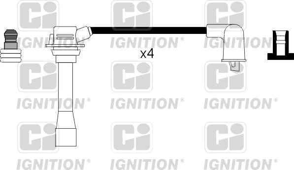 Quinton Hazell XC655 - Alovlanma kabeli dəsti furqanavto.az