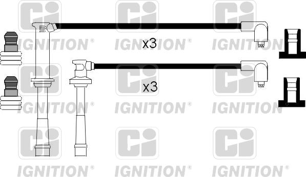 Quinton Hazell XC651 - Alovlanma kabeli dəsti furqanavto.az