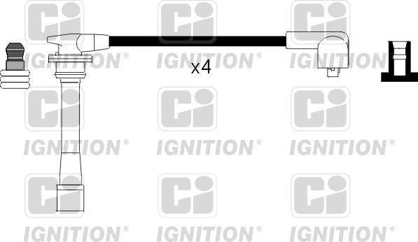 Quinton Hazell XC677 - Alovlanma kabeli dəsti furqanavto.az