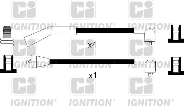 Quinton Hazell XC1069 - Alovlanma kabeli dəsti furqanavto.az