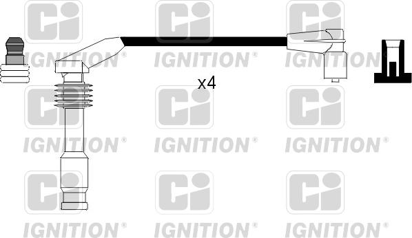Quinton Hazell XC1066 - Alovlanma kabeli dəsti furqanavto.az