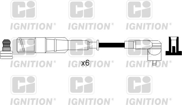 Quinton Hazell XC1088 - Alovlanma kabeli dəsti furqanavto.az