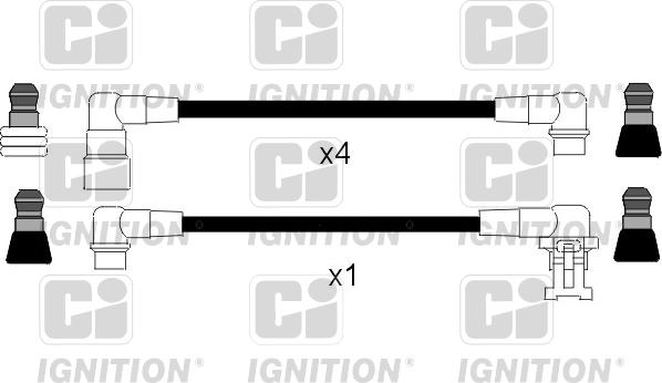 Quinton Hazell XC1036 - Alovlanma kabeli dəsti furqanavto.az