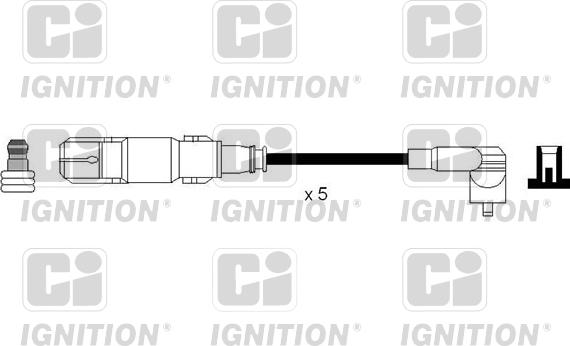 Quinton Hazell XC1195 - Alovlanma kabeli dəsti furqanavto.az