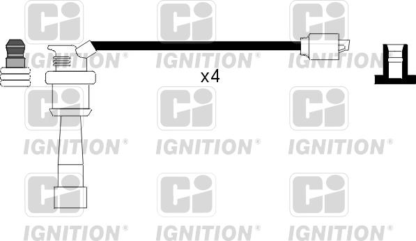 Quinton Hazell XC1113 - Alovlanma kabeli dəsti furqanavto.az