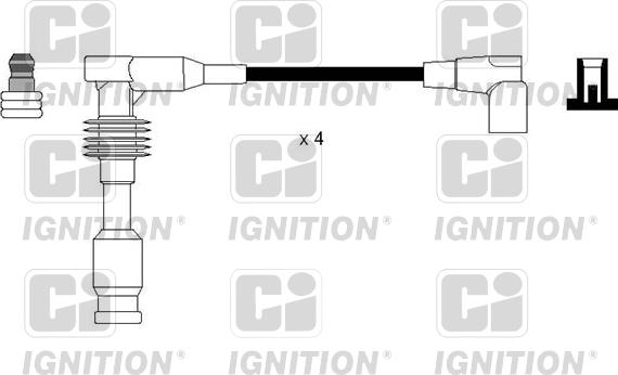 Quinton Hazell XC1185 - Alovlanma kabeli dəsti furqanavto.az