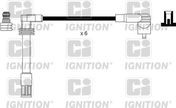 Quinton Hazell XC1122 - Alovlanma kabeli dəsti furqanavto.az