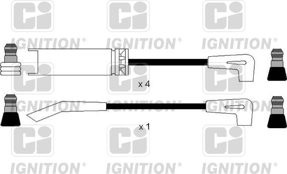 Quinton Hazell XC1127 - Alovlanma kabeli dəsti furqanavto.az