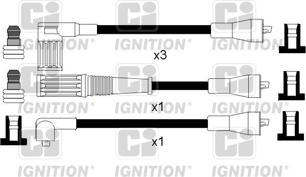 Quinton Hazell XC181 - Alovlanma kabeli dəsti furqanavto.az