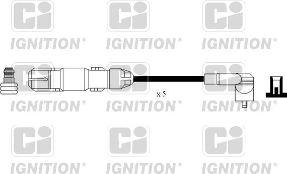 Quinton Hazell XC1201 - Alovlanma kabeli dəsti furqanavto.az