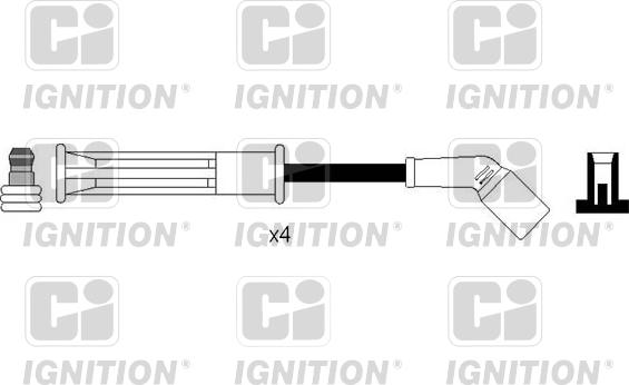 Quinton Hazell XC1234 - Alovlanma kabeli dəsti furqanavto.az