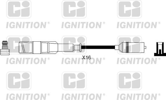 Quinton Hazell XC1225 - Alovlanma kabeli dəsti furqanavto.az