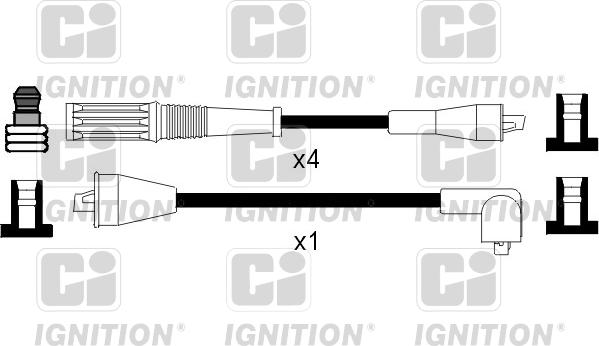 Quinton Hazell XC852 - Alovlanma kabeli dəsti furqanavto.az