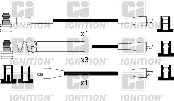 Quinton Hazell XC792 - Alovlanma kabeli dəsti furqanavto.az