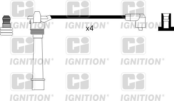 Quinton Hazell XC701 - Alovlanma kabeli dəsti furqanavto.az