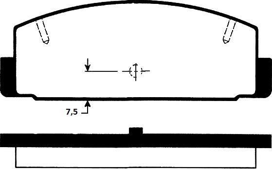 Raicam RA.0477.0 - Əyləc altlığı dəsti, əyləc diski furqanavto.az