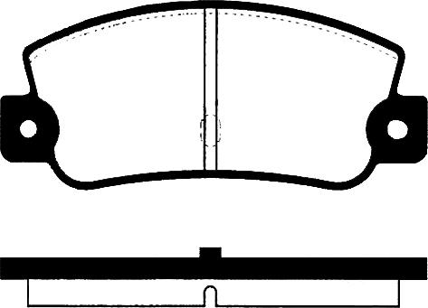 BENDIX 571301S - Əyləc altlığı dəsti, əyləc diski furqanavto.az