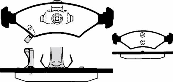 BENDIX 572388B - Əyləc altlığı dəsti, əyləc diski furqanavto.az