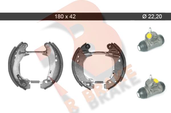 R Brake 79RBKT0065 - Əyləc Başlığı Dəsti furqanavto.az