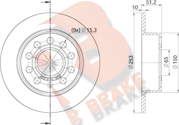 FOMAR Friction FO 2673 - Əyləc Diski furqanavto.az