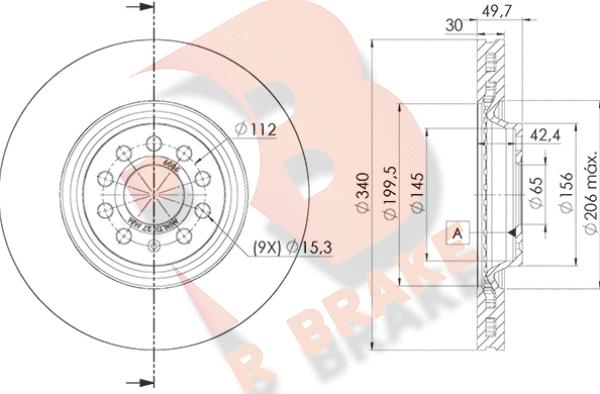 R Brake 78RBD26085 - Əyləc Diski furqanavto.az