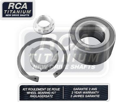 RCA France RCAK1176 - Təkər qovşağı, podşipnik dəsti furqanavto.az