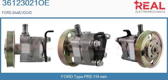 REAL 36123021OE - Hidravlik nasos, sükan sistemi furqanavto.az