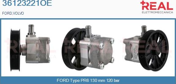 REAL 36123221OE - Hidravlik nasos, sükan sistemi furqanavto.az
