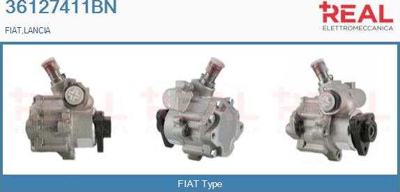 REAL 36127411BN - Hidravlik nasos, sükan sistemi furqanavto.az