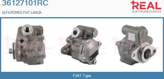 REAL 36127101RC - Hidravlik nasos, sükan sistemi furqanavto.az