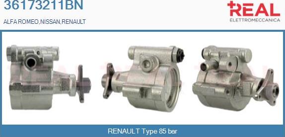 REAL 36173211BN - Hidravlik nasos, sükan sistemi furqanavto.az