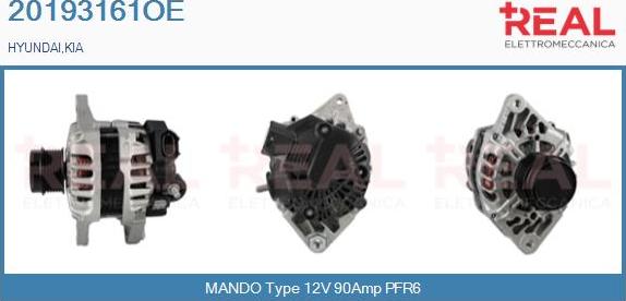 REAL 20193161OE - Alternator furqanavto.az