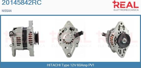 REAL 20145842RC - Alternator furqanavto.az