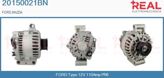 REAL 20150021BN - Alternator furqanavto.az