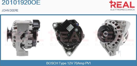 REAL 20101920OE - Alternator furqanavto.az