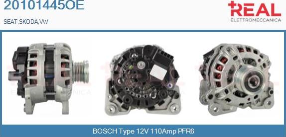 REAL 20101445OE - Alternator furqanavto.az