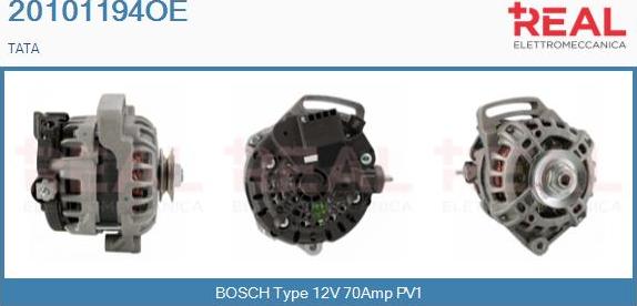 REAL 20101194OE - Alternator furqanavto.az