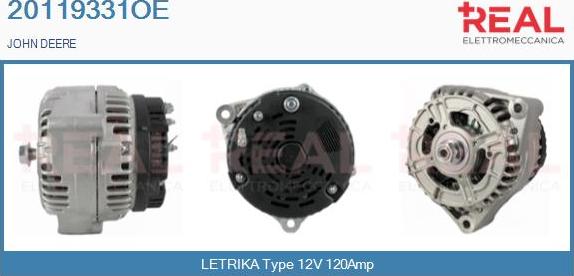 REAL 20119331OE - Alternator furqanavto.az