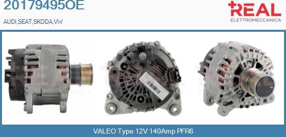 REAL 20179495OE - Alternator furqanavto.az