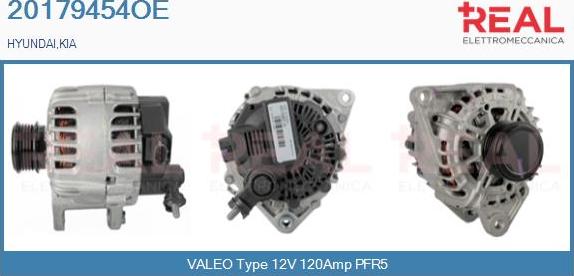 REAL 20179454OE - Alternator furqanavto.az