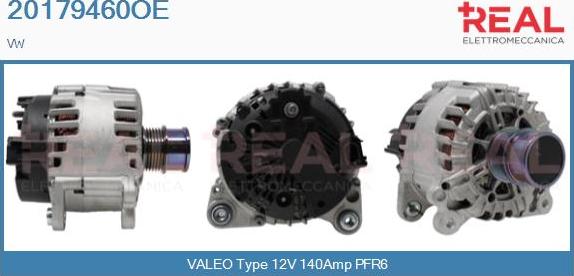 REAL 20179460OE - Alternator furqanavto.az