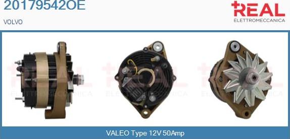 REAL 20179542OE - Alternator furqanavto.az