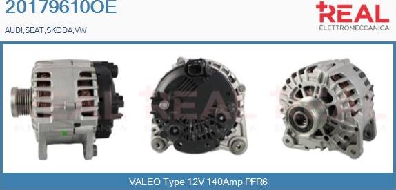 REAL 20179610OE - Alternator furqanavto.az