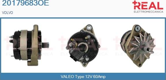 REAL 20179683OE - Alternator furqanavto.az