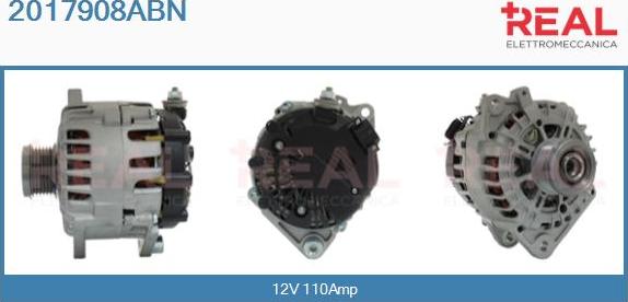 REAL 2017908ABN - Alternator furqanavto.az