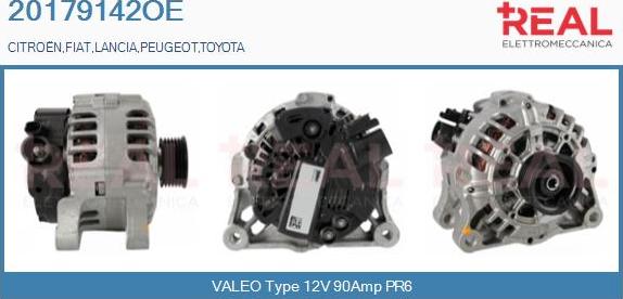 REAL 20179142OE - Alternator furqanavto.az