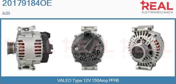 REAL 20179184OE - Alternator furqanavto.az