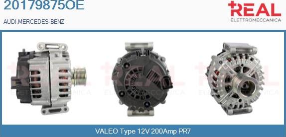 REAL 20179875OE - Alternator furqanavto.az