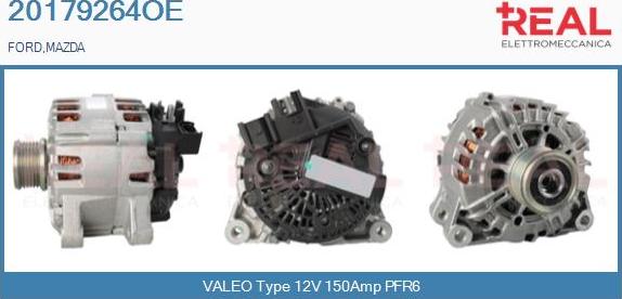 REAL 20179264OE - Alternator furqanavto.az